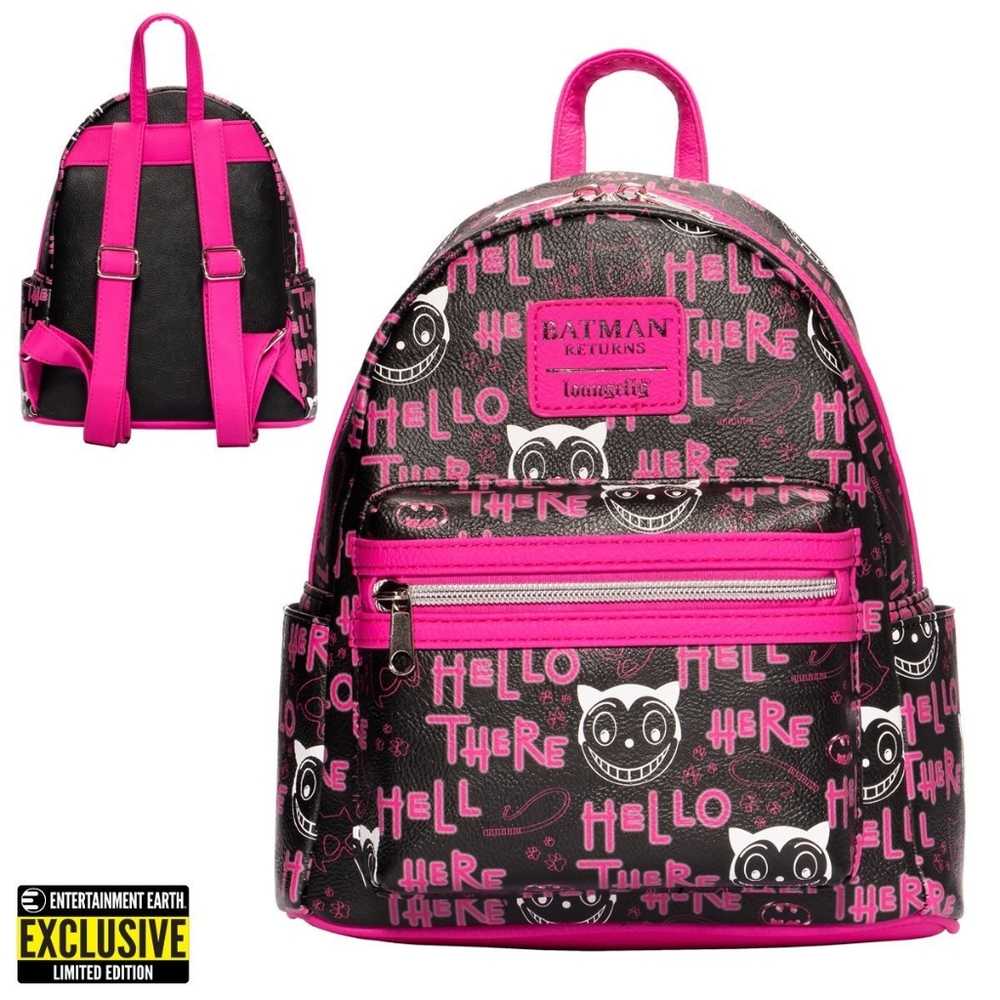 Loungefly Batman Returns 30th Anniversary Catwoman Hello There Mini Backpack
